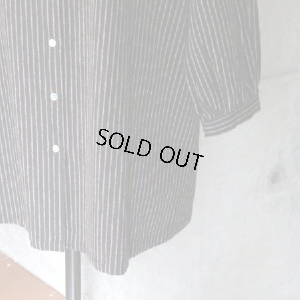 画像16: 20％OFF SALE【Sorte cuff】リネンコットンストライプチュニック (16)