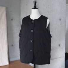 画像5: 【ista-ire】ピーチ起毛中綿キルティングベスト (5)