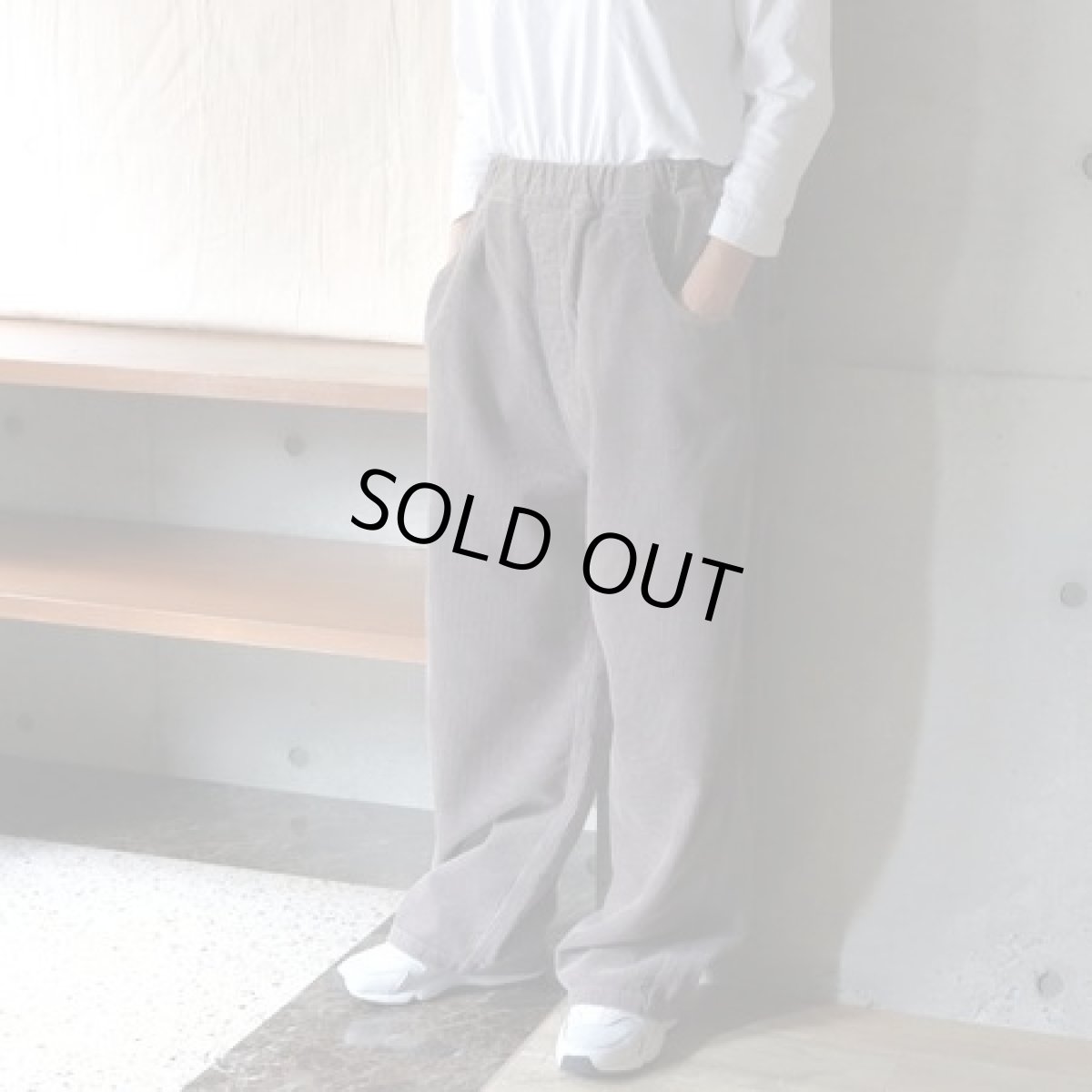 画像5: 【NARU FACTORY】8Wコーデュロイノッポパンツ (5)