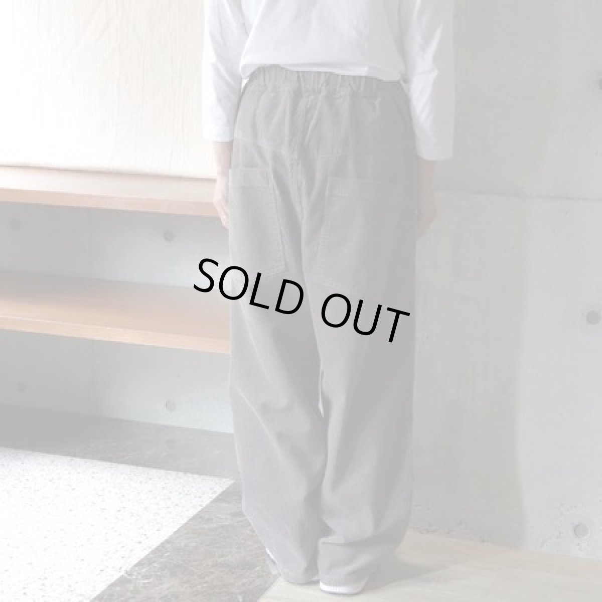 画像8: 【NARU FACTORY】8Wコーデュロイノッポパンツ (8)