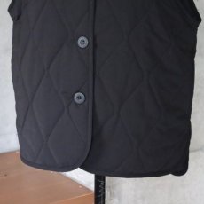 画像7: 【ista-ire】ピーチ起毛中綿キルティングベスト (7)