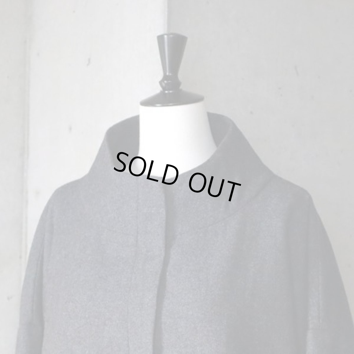 画像9: 【08Mab】ウールツイードハイネックショートジャケット (9)