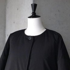 画像6: 【ista-ire】ピーチ起毛中綿ノーカラーレギュラーコート (6)