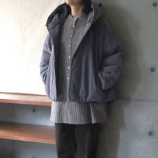 画像1: 【ista-ire】ピーチ起毛中綿フードショートコート (1)