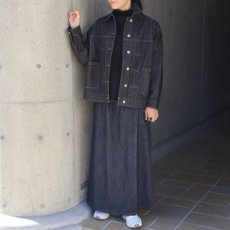 画像13: 【ista-ire】コットンデニムジャケット (13)