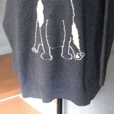 画像11: 【NARU FACTORY】エアーヤーンコットン フレンチブルゆったりニット (11)