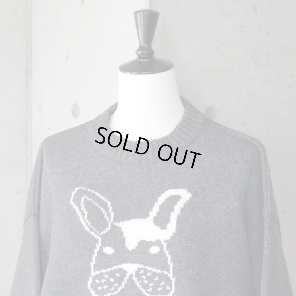 画像10: 【NARU FACTORY】エアーヤーンコットン フレンチブルゆったりニット (10)