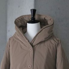 画像32: 【ista-ire】ピーチ起毛中綿フードショートコート (32)