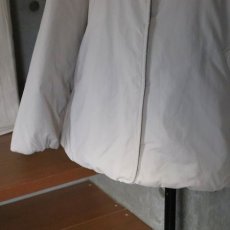 画像24: 【ista-ire】ピーチ起毛中綿ノーカラーレギュラーコート (24)