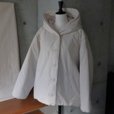 画像36: 【ista-ire】ピーチ起毛中綿フードショートコート (36)