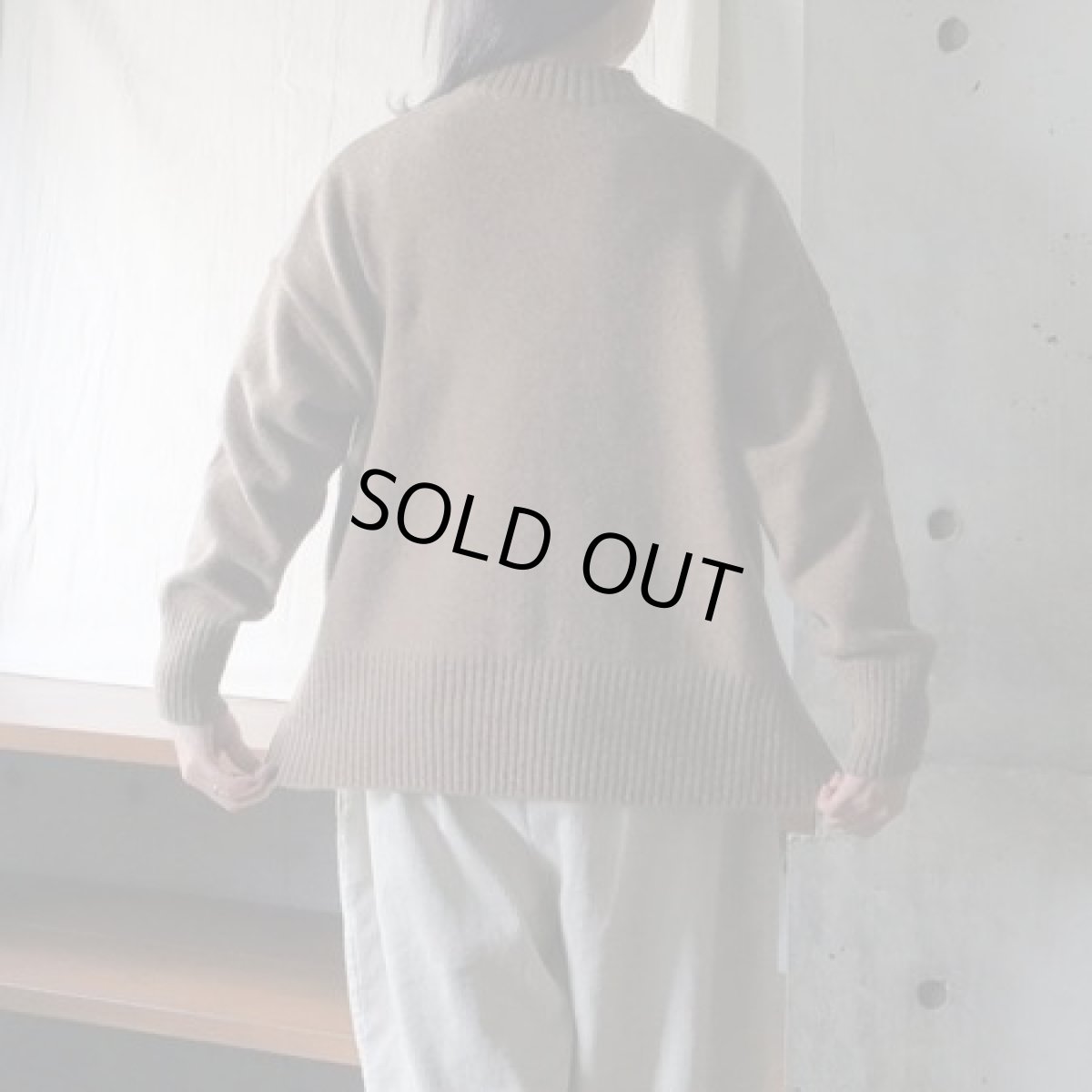 画像3: 【NARU FACTORY】エアーヤーンコットン 伸び猫コモドニット (3)