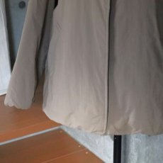 画像21: 【ista-ire】ピーチ起毛中綿ノーカラーレギュラーコート (21)