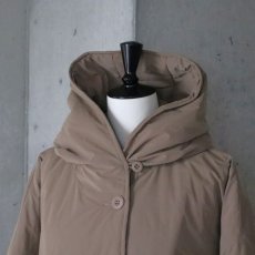 画像29: 【ista-ire】ピーチ起毛中綿フードショートコート (29)