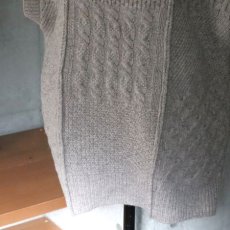 画像9: 【NARU FACTORY】NATURAL COLORED WOOL 柄編みニットベスト (9)