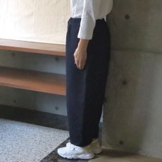 画像6: 【NARU FACTORY】ムラデニム裏起毛 エッグパンツ (6)