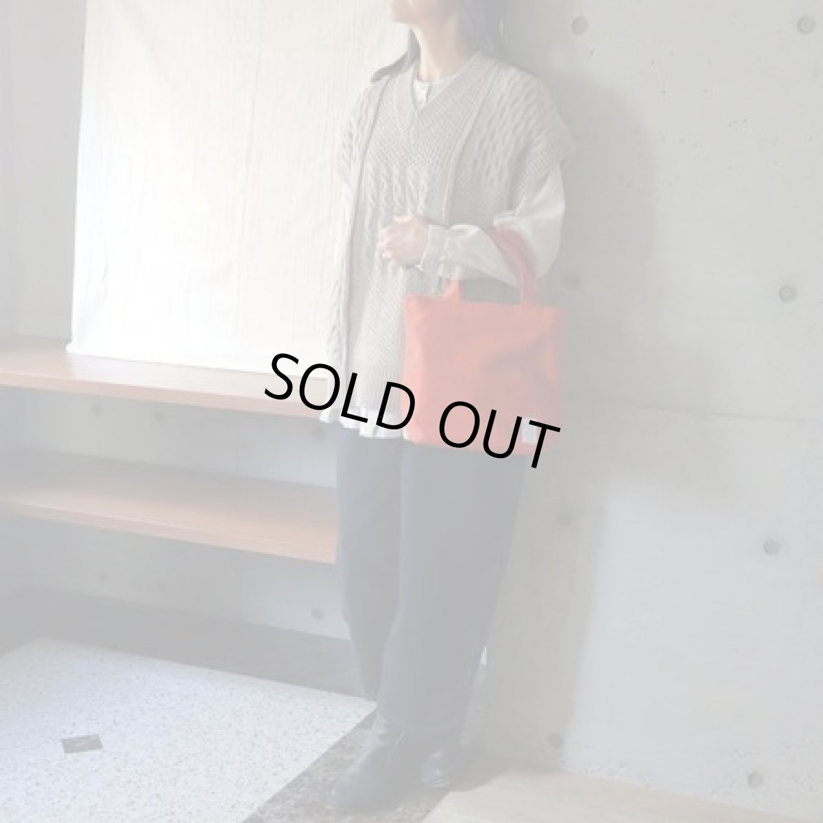 画像9: 【NARU FACTORY】ムラデニム裏起毛 エッグパンツ (9)