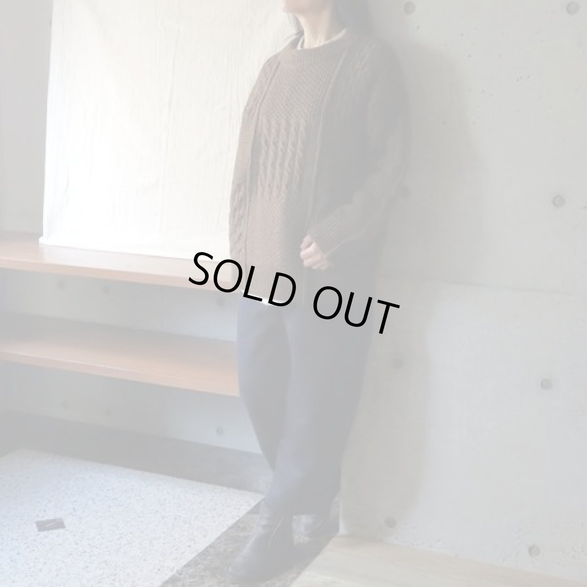 画像10: 【NARU FACTORY】ムラデニム裏起毛 エッグパンツ (10)