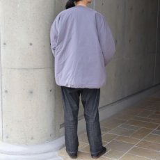 画像13: 【ista-ire】ピーチ起毛中綿ノーカラーレギュラーコート (13)