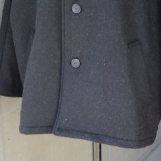 画像8: 【NARU FACTORY】ダブルフェイスメルトンラグランコート (8)