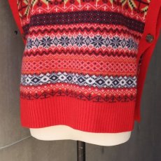 画像9: 【NARU FACTORY】タスマニアラム フェアアイルボックスベスト (9)