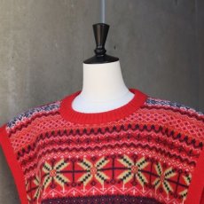 画像8: 【NARU FACTORY】タスマニアラム フェアアイルボックスベスト (8)