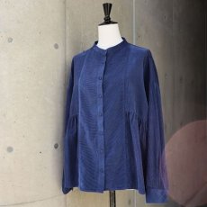 画像16: 【ista-ire】細畝コーデュロイ脇ギャザーブラウス (16)