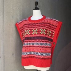 画像7: 【NARU FACTORY】タスマニアラム フェアアイルボックスベスト (7)