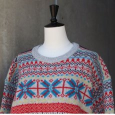 画像14: 【NARU FACTORY】タスマニアラム フェアアイルニット (14)