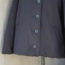 画像27: 【ista-ire】ピーチ起毛中綿フードショートコート (27)