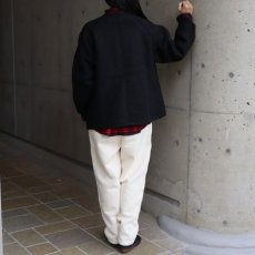 画像5: 【NARU FACTORY】ダブルフェイスメルトンラグランコート (5)