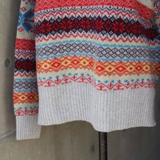 画像15: 【NARU FACTORY】タスマニアラム フェアアイルニット (15)