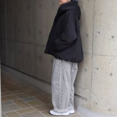 画像12: 【ista-ire】ピーチ起毛中綿フードショートコート (12)