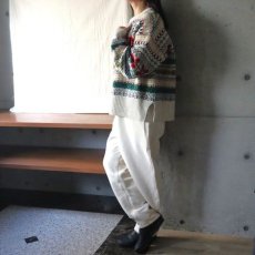 画像8: 【NARU FACTORY】タスマニアラム フェアアイルニット (8)