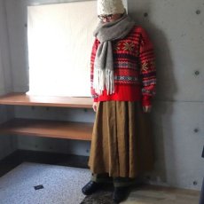 画像25: 【NARU FACTORY】タスマニアラム フェアアイルニット (25)