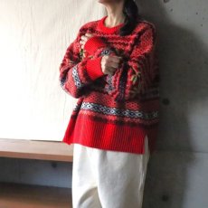 画像11: 【NARU FACTORY】タスマニアラム フェアアイルニット (11)