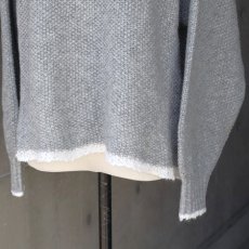 画像12: 【NARU FACTORY】ミラノラム アンティークバスケット柄バイカラーニット (12)