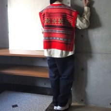 画像6: 【NARU FACTORY】タスマニアラム フェアアイルボックスベスト (6)