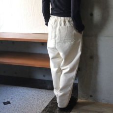 画像4: 【NARU FACTORY】ムラデニム裏起毛コージーパンツ (4)