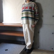 画像9: 【NARU FACTORY】ムラデニム裏起毛コージーパンツ (9)