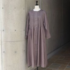 画像22: 30%OFF SALE【08Mab】ピンタック多ボタンワンピース  (22)