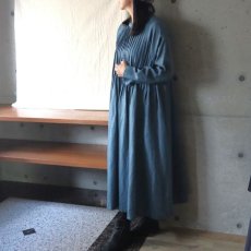 画像2: 【08Mab】ラグラン袖ピンタックワンピース (2)