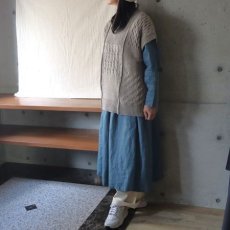 画像4: 【08Mab】ラグラン袖ピンタックワンピース (4)