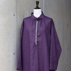 画像10: 30%OFF SALE【08Mab】多ボタン衿付きワンピース (10)