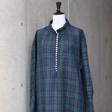 画像8: 30%OFF SALE【08Mab】多ボタン衿付きワンピース (8)