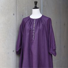 画像8: 30%OFF SALE【08Mab】多ボタンギャザーワンピース (8)