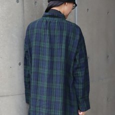 画像3: 30%OFF SALE【08Mab】多ボタン衿付きワンピース (3)