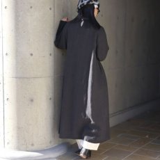 画像2: 30%OFF SALE【08Mab】9番手リネンラグランスリーブワンピース (2)