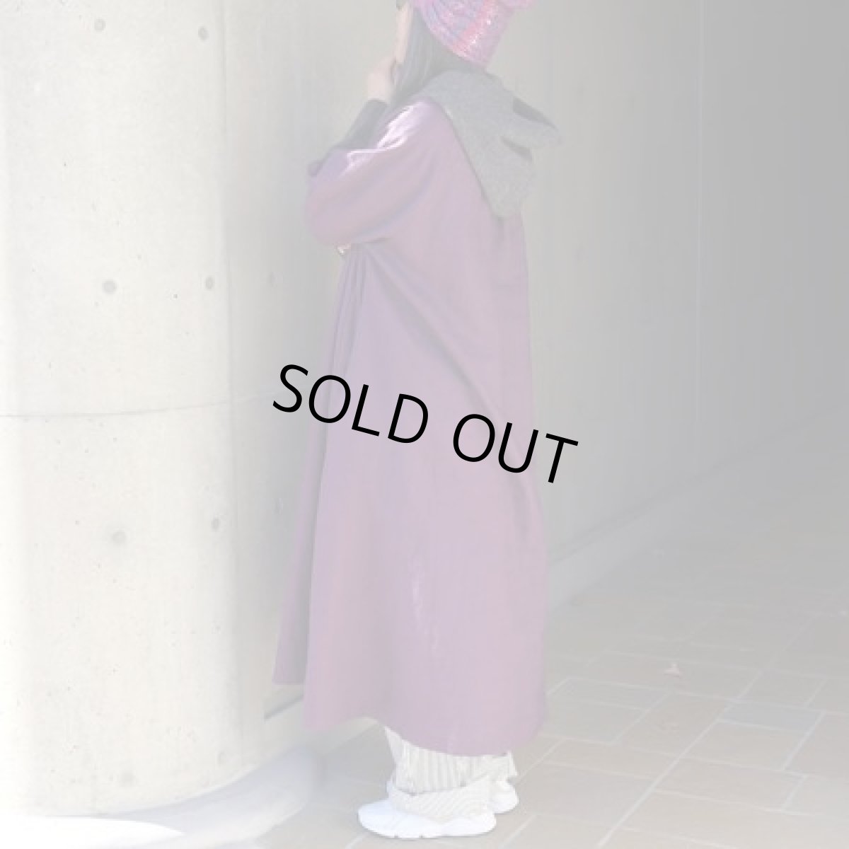 画像2: 30%OFF SALE【08Mab】多ボタンギャザーワンピース (2)