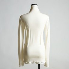 画像2: 【lesbutte】シルクベールハイネック (2)