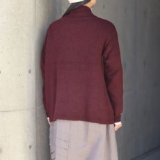 画像3: 30%OFF SALE【08Mab】キャメル重ね風ニットプルオーバー (3)